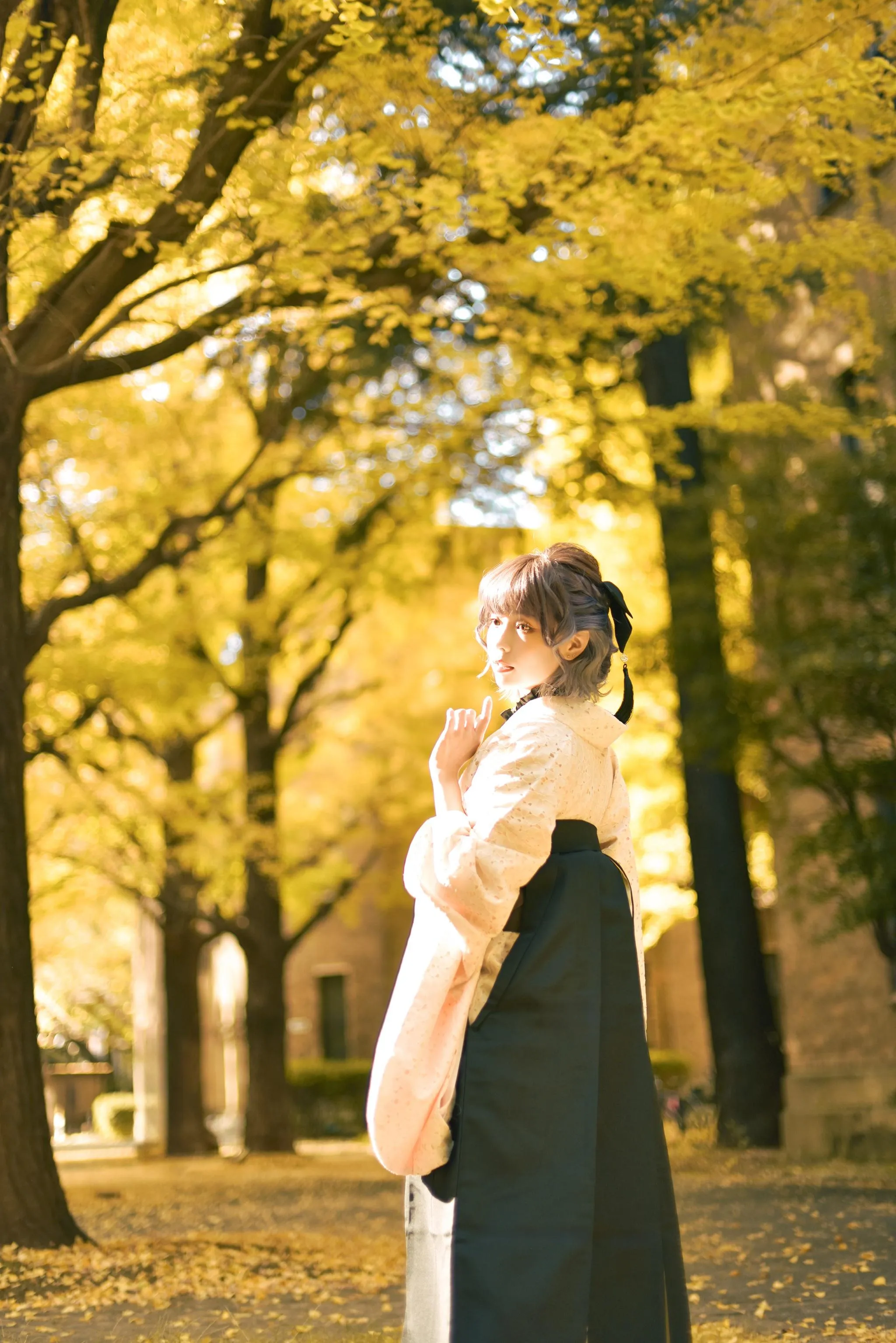 ElyEE子 – NO.130 23年11月订阅-Ginkgo Hakama [38P]插图8